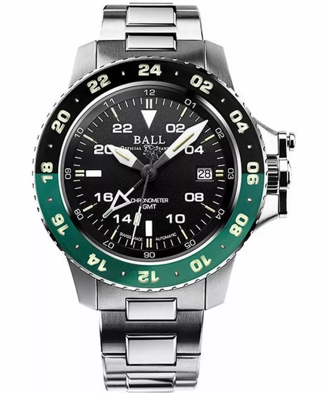Часовник Мъжки Ball AeroGMT II Automatic Chronometer DG2118C-S11C-BK