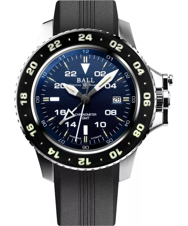 Часовник Мъжки Ball Engineer Hydrocarbon AeroGMT II Automatic Chronometer DG2018C-PC-BE