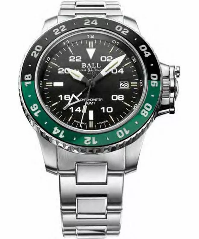 Часовник Мъжки Ball Engineer Hydrocarbon AeroGMT II Automatic Chronometer DG2018C-S11C-BK