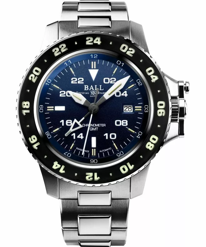 Часовник Мъжки Ball Engineer Hydrocarbon AeroGMT II Automatic Chronometer DG2018C-SC-BE