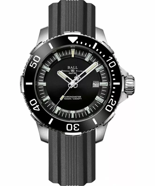 Часовник Мъжки Ball Engineer Hydrocarbon DeepQUEST Ceramic DM3002A-P3CJ-BK