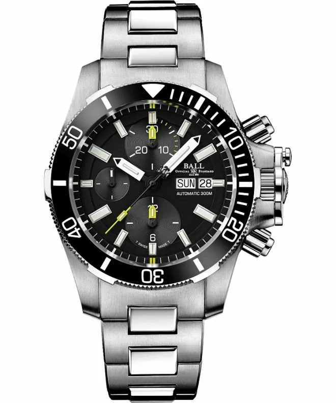 Часовник Мъжки Ball Engineer Hydrocarbon Submarine Warfare Titanium Automatic Chronograph DC2236A-SJ-BK