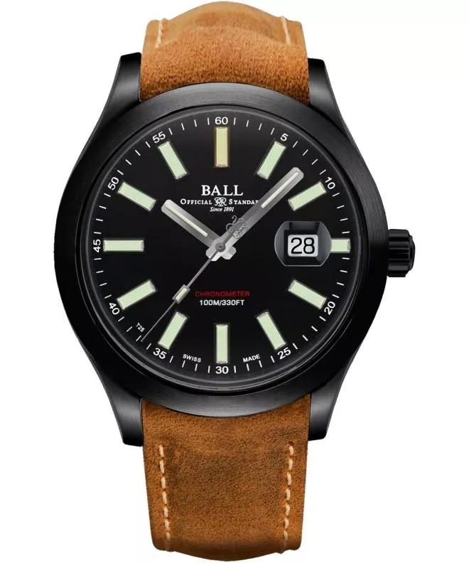 Часовник Мъжки Ball Engineer II Green Berets Automatic Chronometer NM2028C-L4CJ-BK