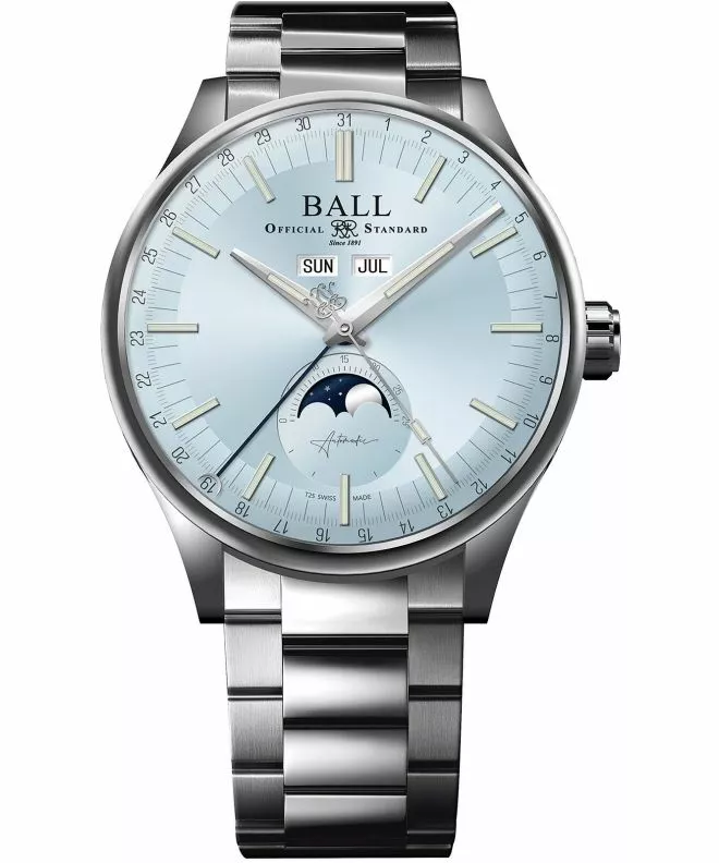 Часовник Мъжки Ball Engineer II Moon Calendar Limited Edition NM3016C-S1J-IBE