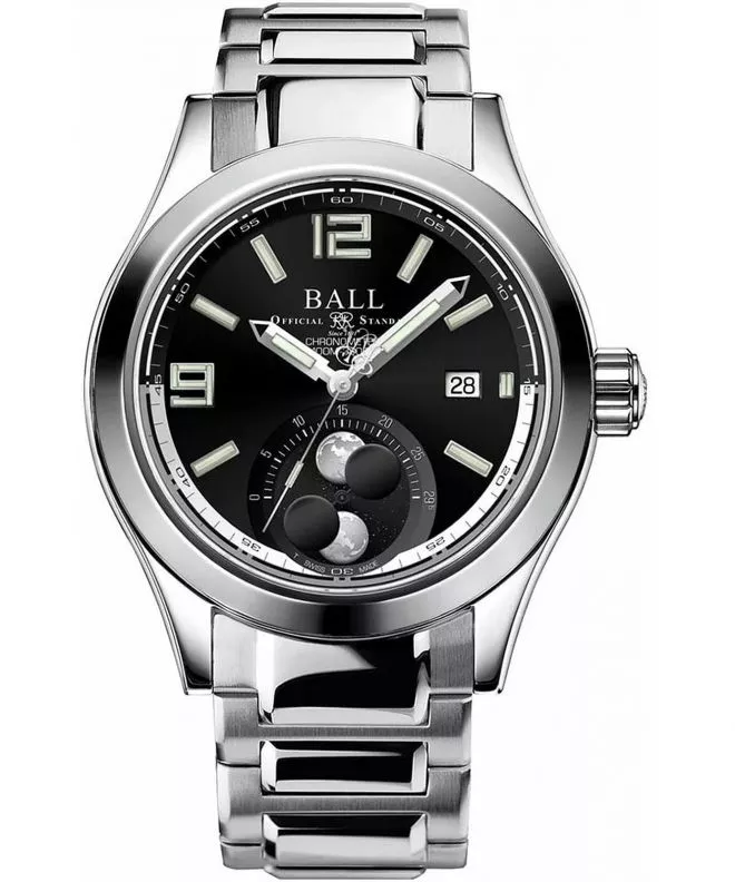 Часовник Мъжки Ball Engineer II Moon Phase Automatic Chronometer Limited Edition NM2028C-S45C-BK
