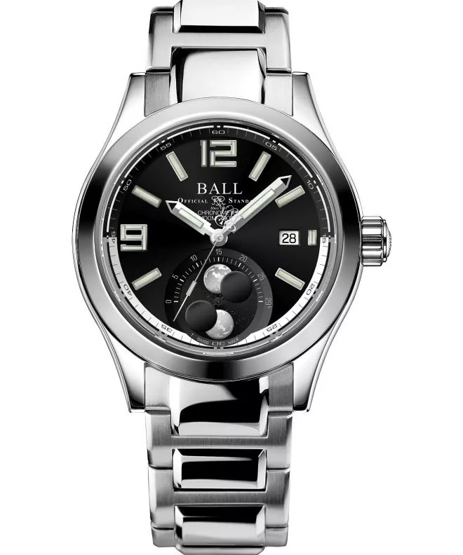 Часовник Мъжки Ball Engineer II Moon Phase Automatic Chronometer Limited Edition NM2282C-S1C-BK