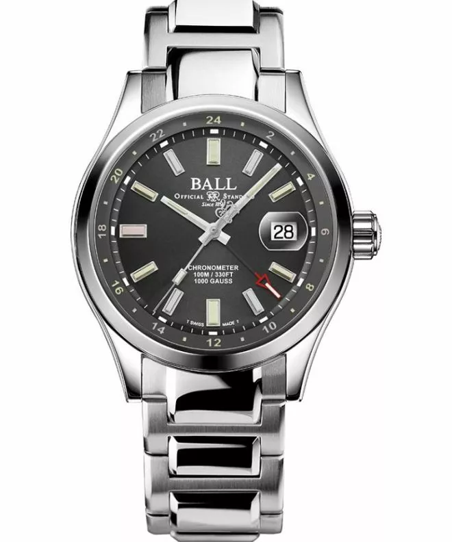 Часовник Мъжки Ball Engineer III Endurance 1917 GMT Limited Edition GM9100C-S2C-GY