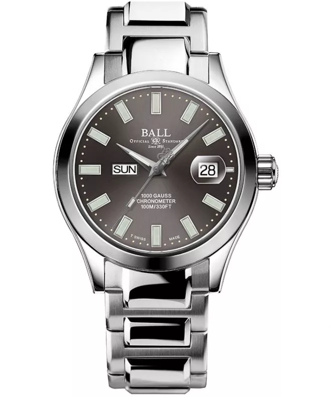 Часовник Мъжки Ball Engineer III Marvelight Chronometer Day-Date Automatic Limited Edition NM9036C-S1C-GY
