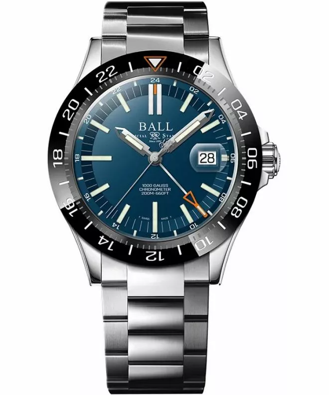Часовник Мъжки Ball Engineer III Outlier GMT Limited Edition DG9002B-S1C-BE