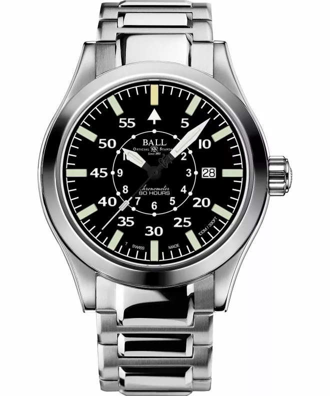 Часовник Мъжки Ball Engineer M Normandy Automatic Chronometer Limited Edition NM2128C-S4C-BK