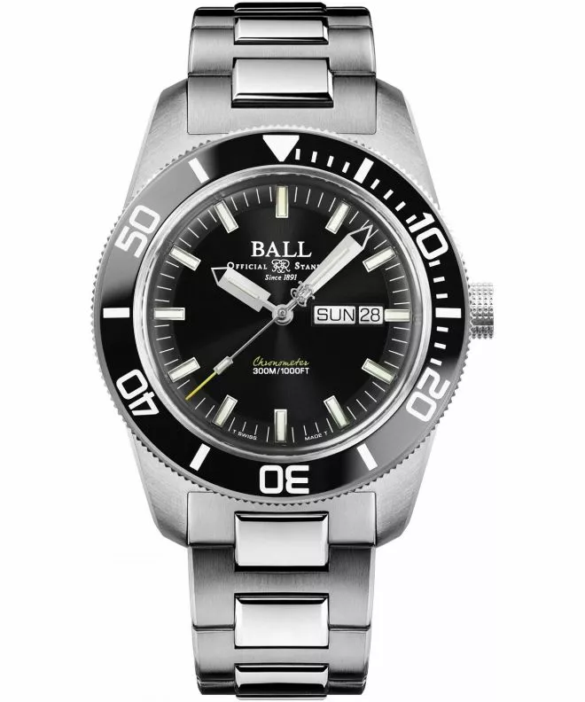 Часовник Мъжки Ball Engineer Master II Skindiver Heritage Automatic Chronometer DM3308A-SC-BK