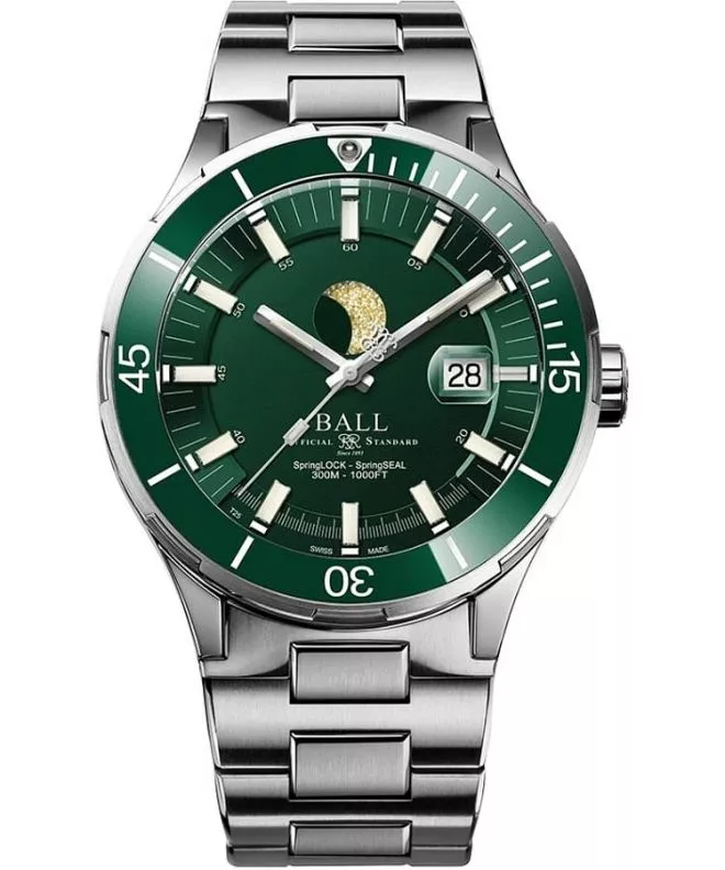 Часовник Мъжки Ball Roadmaster Challenger Moonphase Limited Edition DM3150B-S13J-GR