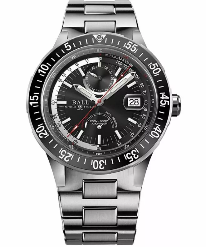 Часовник Мъжки Ball Roadmaster First Responder With Rotor-Lock 41 mm Automatic Limited Edition GM3180B-S2-BK