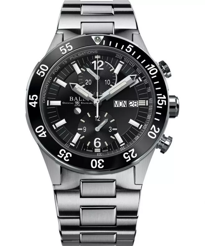 Часовник Мъжки Ball Roadmaster Rescue Chronograph Limited Edition DC3030C-S-BK