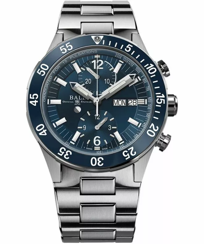 Часовник Мъжки Ball Roadmaster Rescue Chronograph Limited Edition DC3030C-S1-BE