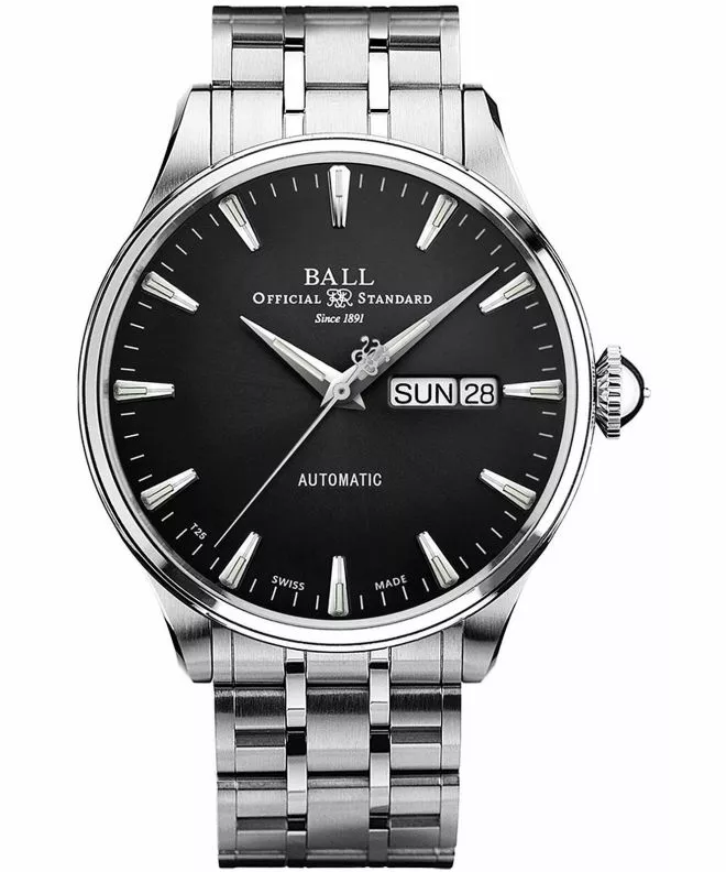 Часовник Мъжки Ball Trainmaster Eternity NM2080D-S1J-BK