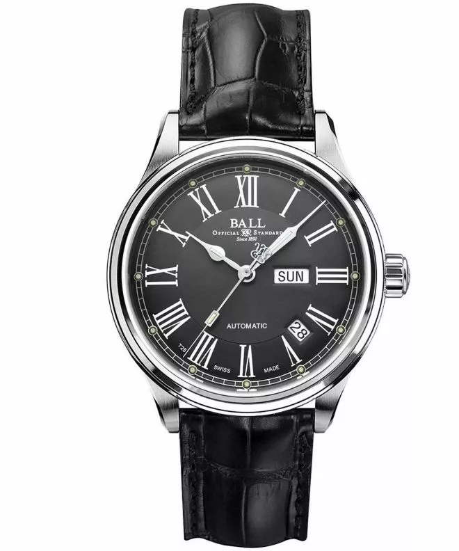 Часовник Мъжки Ball Trainmaster Roman Automatic NM1058D-L4J-GY