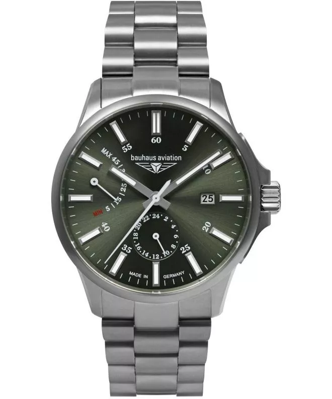 Часовник Мъжки Bauhaus Aviation Power Reserve Automatic 2860M-4