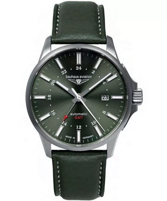 Часовник Мъжки Bauhaus Aviation Titanium Automatic GMT 2868-4