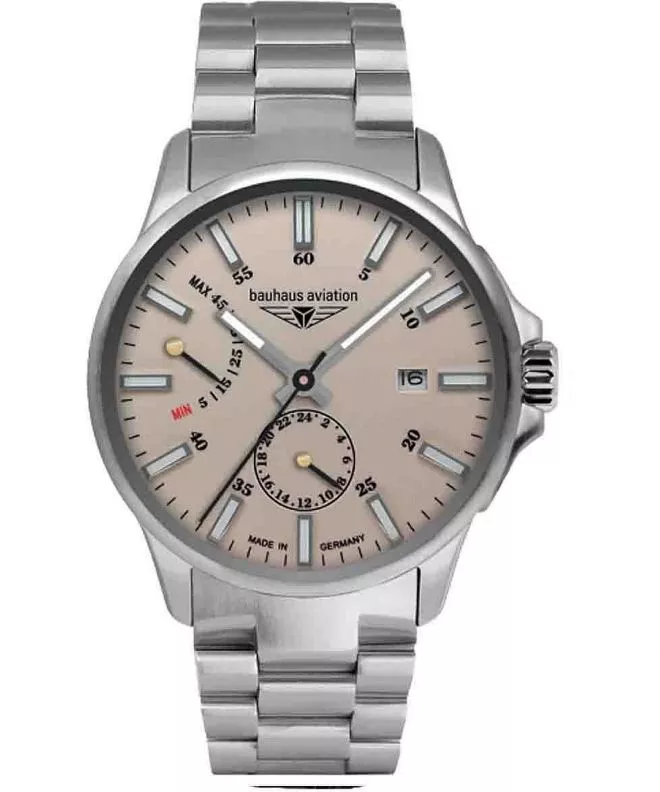 Часовник Мъжки Bauhaus Aviation Titanium Automatic Power Reserve 2860M-5