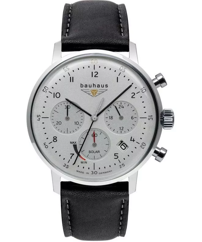 Часовник Мъжки Bauhaus Classic Power Reserve Solar Chronograph 2086-1