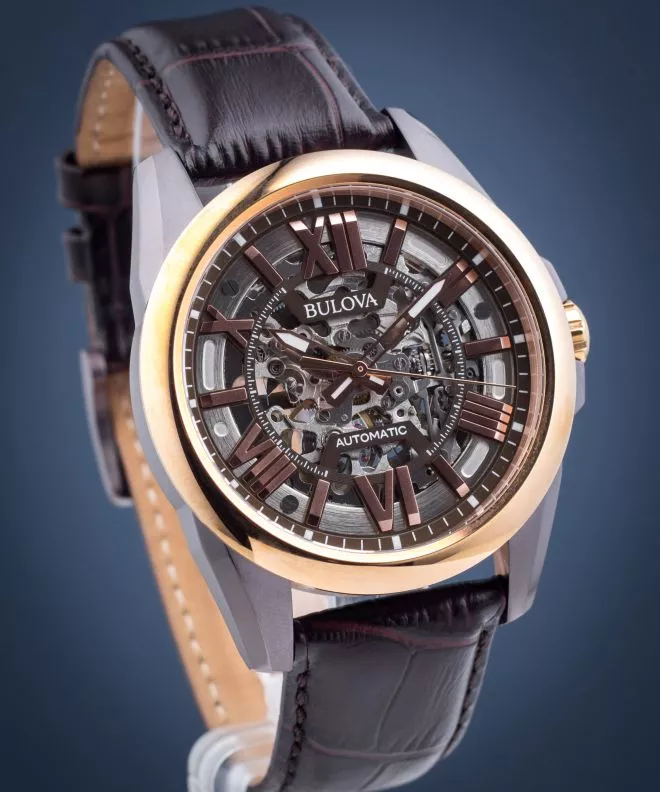 Часовник Мъжки Bulova Classic Skeleton Automatic 98A165