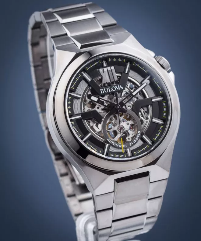Часовник Мъжки Bulova Classic Skeleton Automatic 98A179