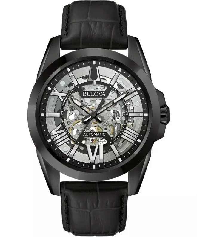 Часовник Мъжки Bulova Classic Sutton Skeleton Automatic 98A304