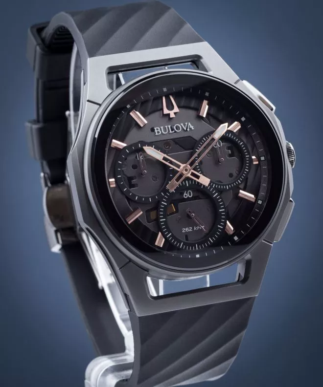 Часовник Мъжки Bulova Curv Chronograph 98A162