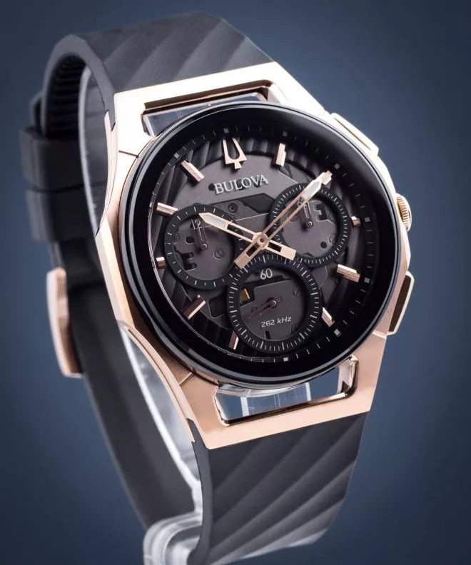 Часовник Мъжки Bulova Curv Chronograph 98A185