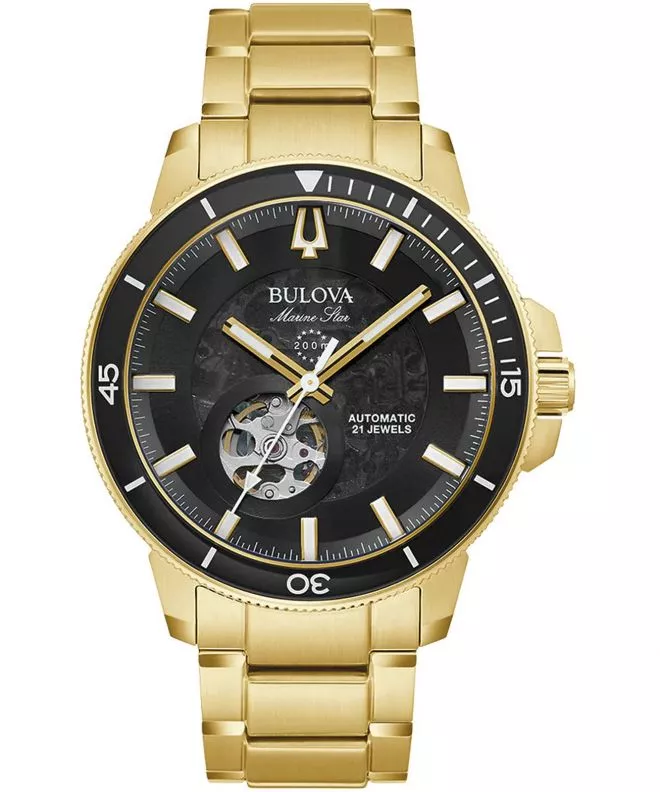 Часовник Мъжки Bulova Marine Star Series C Open Heart Automatic 97A174
