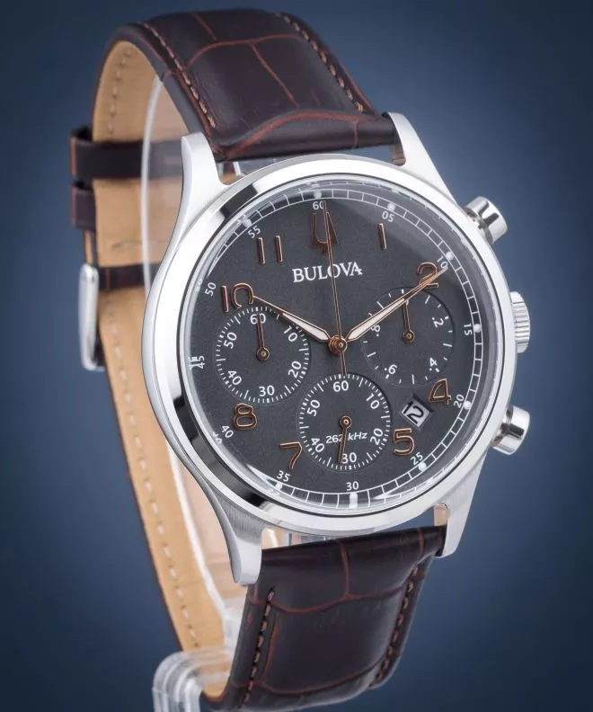 Часовник Мъжки Bulova Precisionist Chronograph 96B356