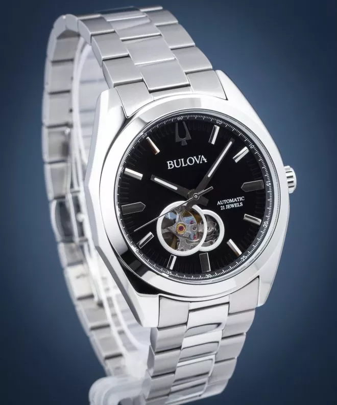 Часовник Мъжки Bulova Surveyor Open Heart Automatic 96A270