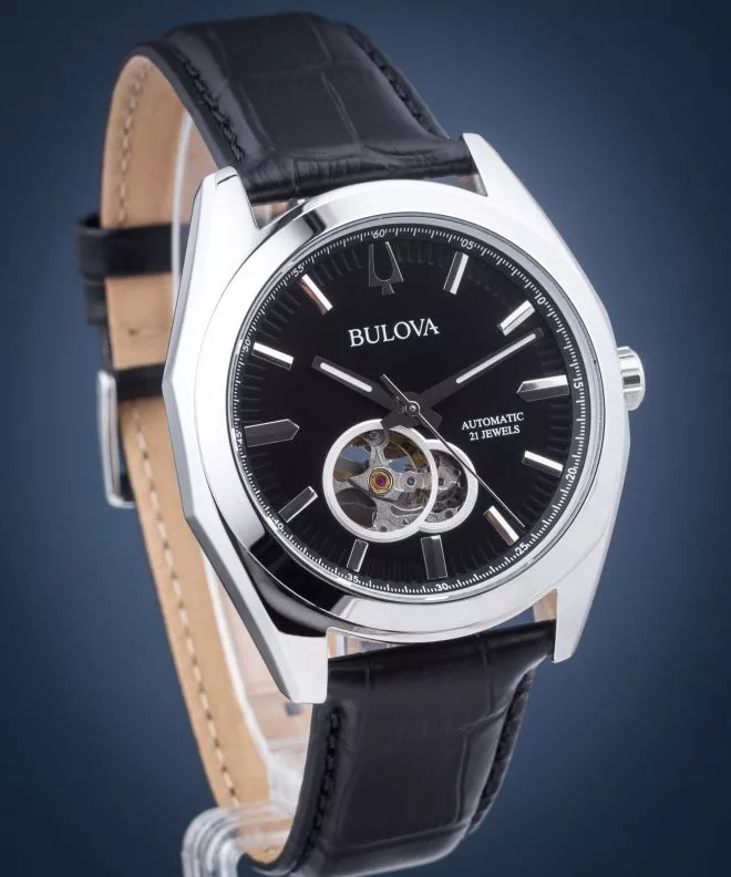 Часовник Мъжки Bulova Surveyor Open Heart Automatic 96A273