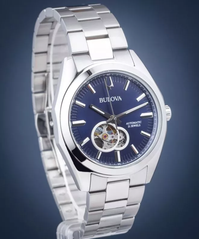 Часовник Мъжки Bulova Surveyor Open Heart Automatic 96A275