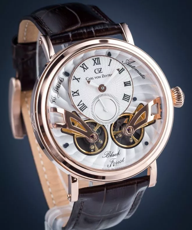 Часовник Мъжки Carl von Zeyten Carl von Zeyten Black Forest Automatic CVZ0017RWH