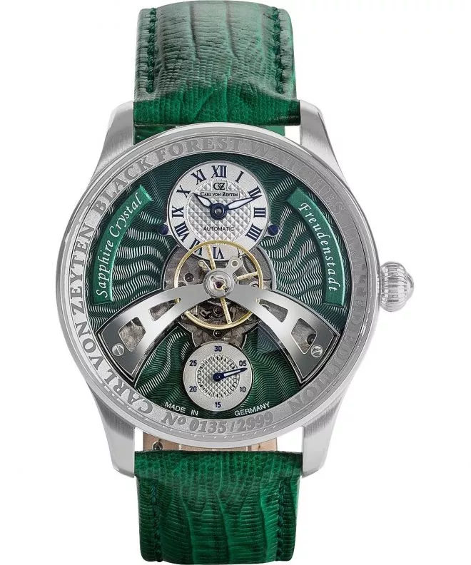 Часовник Мъжки Carl von Zeyten Freudenstadt Black Forest Limited Edition CVZ0043GRS