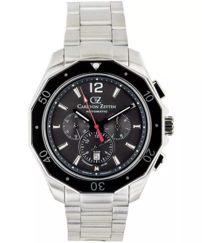 Часовник Мъжки Carl von Zeyten Hausach Automatic Limited Edition CVZ0079GYMS