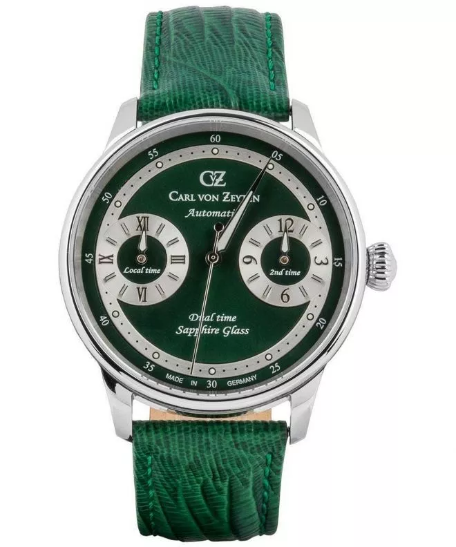 Часовник Мъжки Carl von Zeyten Schönmünzach Automatic Dual Time CVZ0086GRS