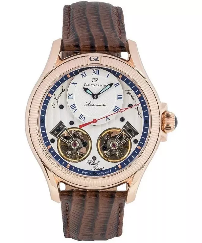 Часовник Мъжки Carl von Zeyten Waldhaus Automatic Black Forest CVZ0084RWHS