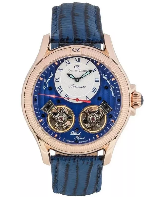 Часовник Мъжки Carl von Zeyten Waldhaus Black Forest Limited Edition CVZ0084RBLS