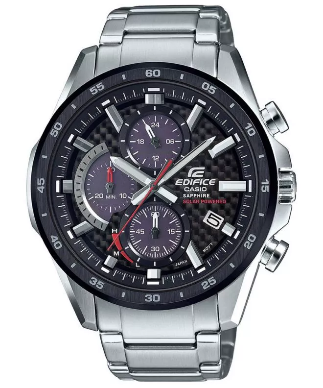 Часовник Мъжки Casio Edifice Premium Carbon Dial Sapphire Solar EFS-S540DB-1AUEF