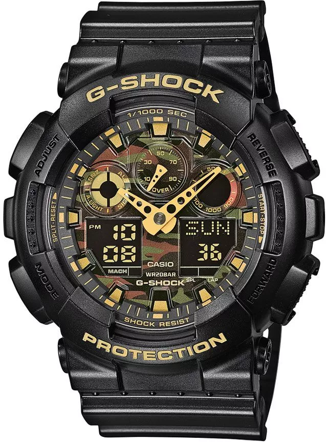 Часовник Мъжки G-SHOCK Casio GA-100CF-1A9ER