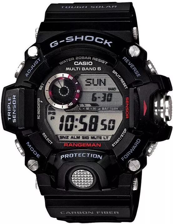 Часовник Мъжки G-SHOCK Casio Rangeman GW-9400-1ER (GW-9400-1)