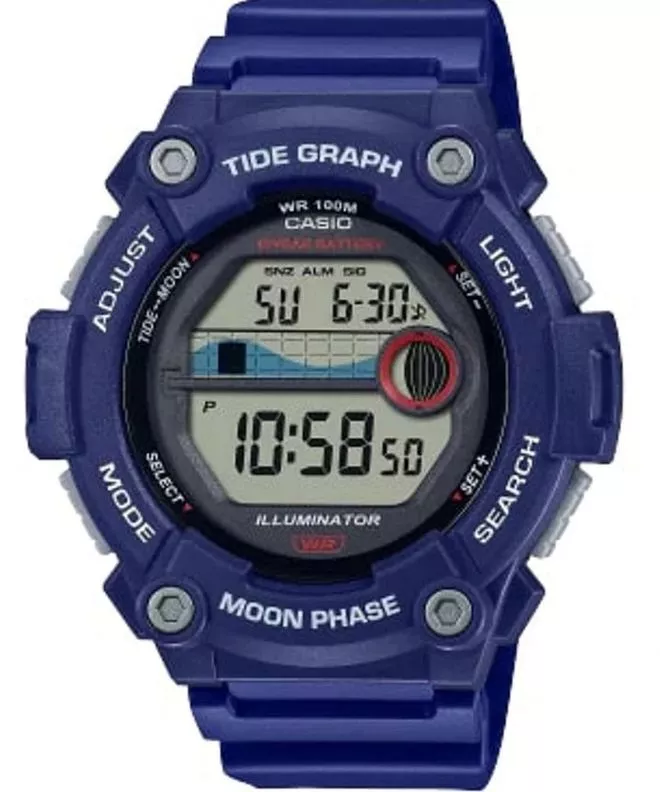 Часовник Мъжки Casio Moon Phase WS-1300H-2AVEF
