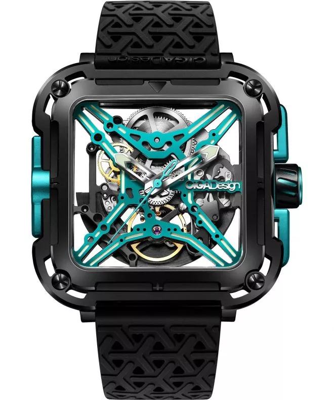 Часовник Мъжки Ciga Design X Series Gorilla Modern Skeleton Ceramic Limited Edition X011-BLBU-25BK