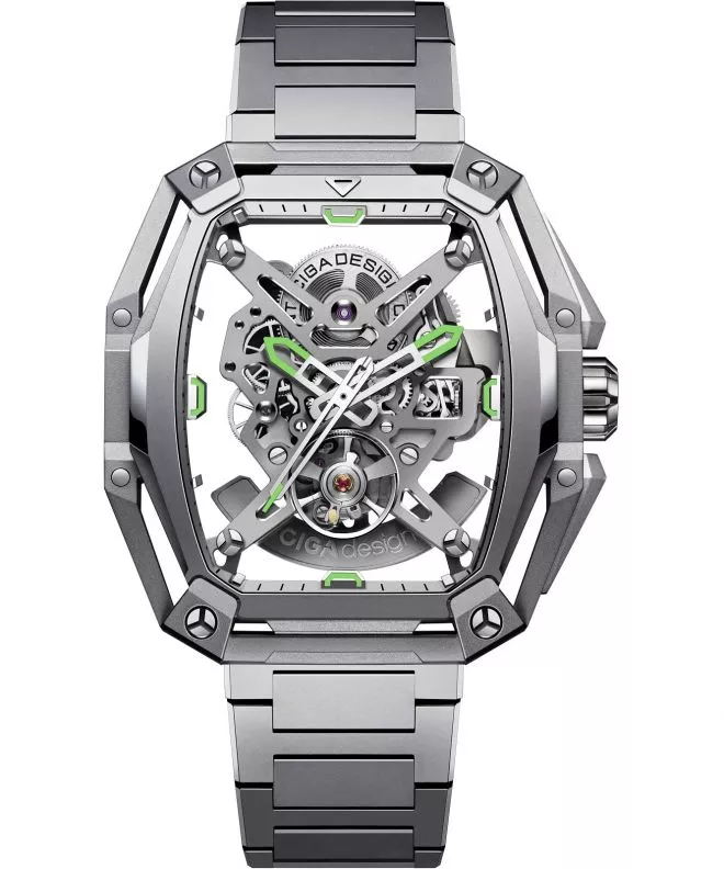 Часовник Мъжки Ciga Design Z Series Hunter Skeleton Automatic Z035-SS01-W1S