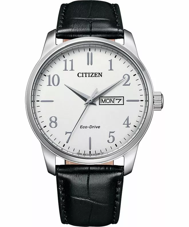 Часовник Мъжки Citizen Leather Eco-Drive BM8550-14AC (BM8550-14AE)