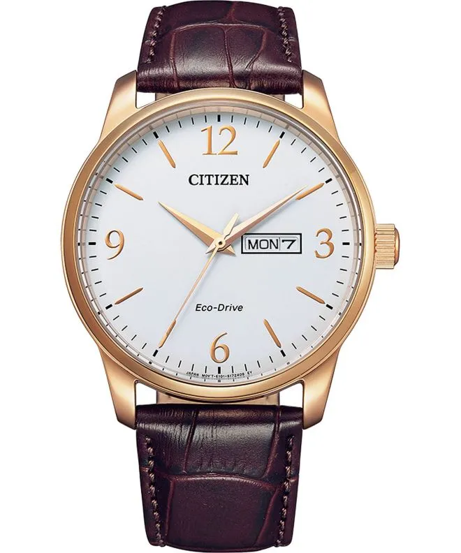 Часовник Мъжки Citizen Leather Eco-Drive BM8553-16AC (BM8553-16AE)