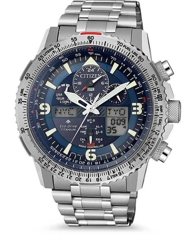 Часовник Мъжки Citizen Promaster Sky Radio-Controlled Eco-Drive JY8100-80L
